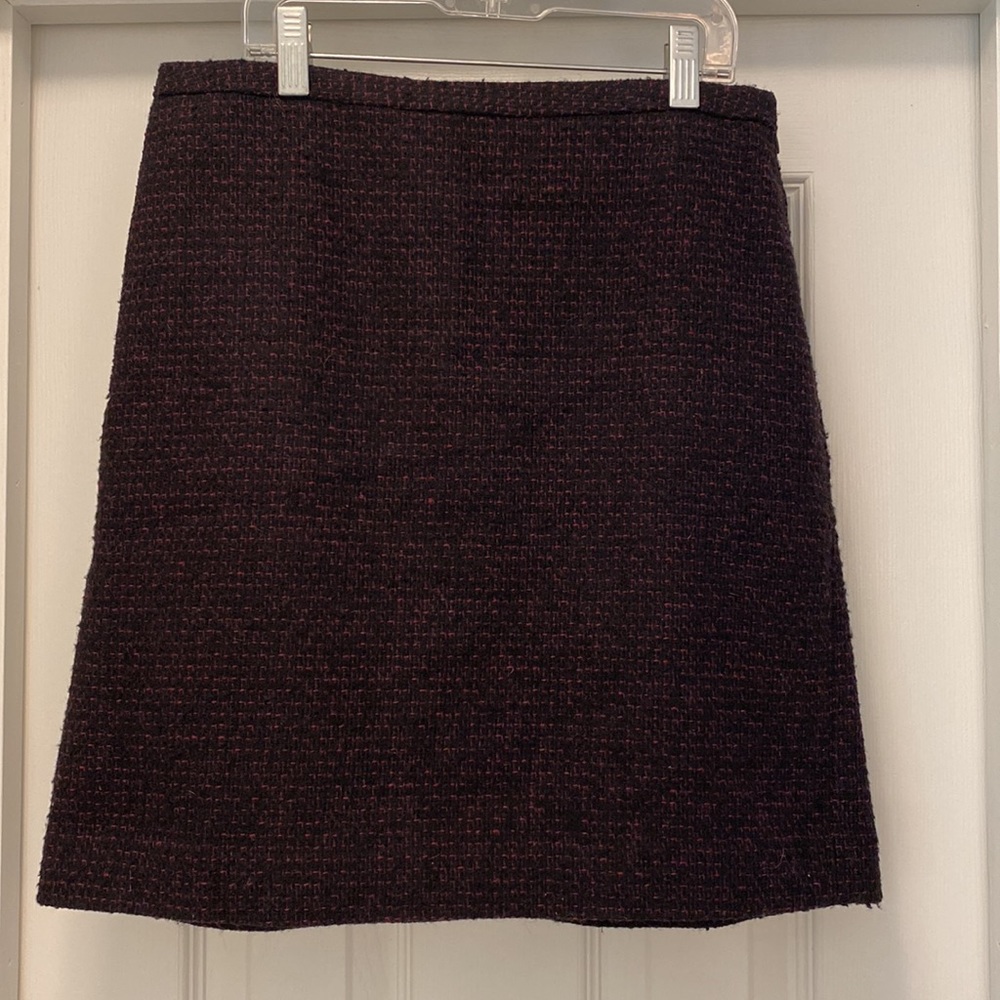 Ann Taylor LOFT tweed skirt size 2